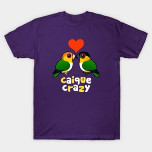 Cute Cartoon Caique Crazy T-Shirt